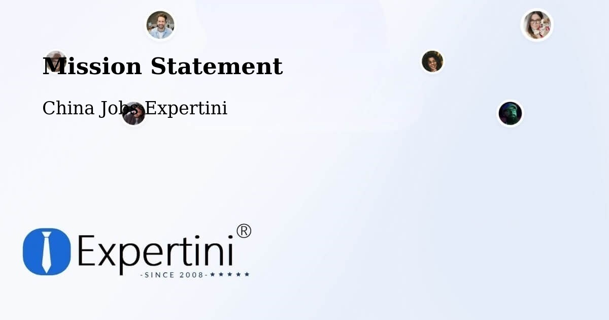 Mission Statement - China Jobs Expertini